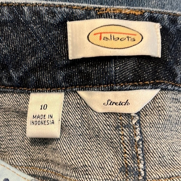 talbots jean shirt, size 10, in very good condition - Picture 4 of 8